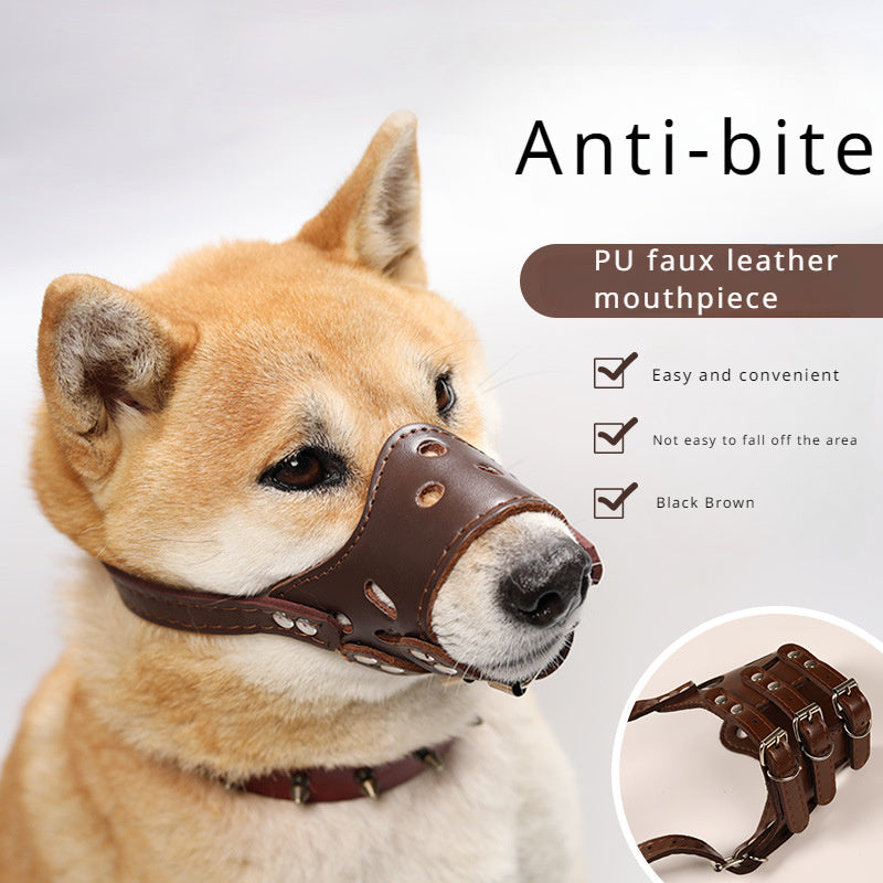 Dog Muzzle Silencer Anti-barking Bite Prevention