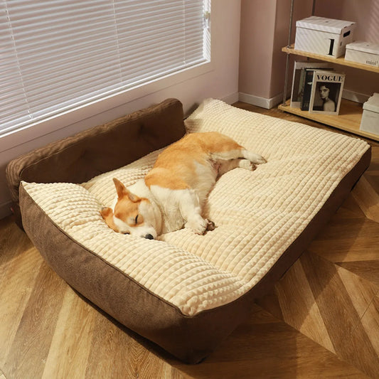 ZD# -  BEDDING Large Dog Removable And Washable Pet Mattress