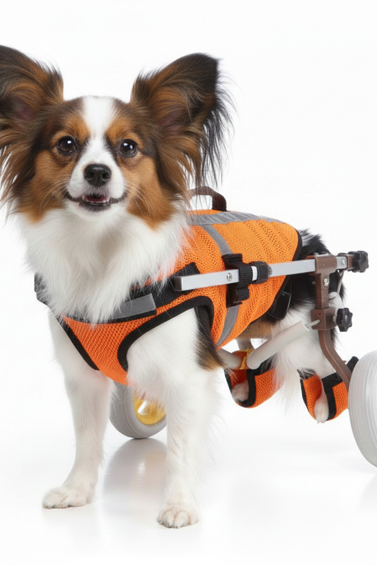 Freedom Walker small dog wheelchair balanced composition showing full product