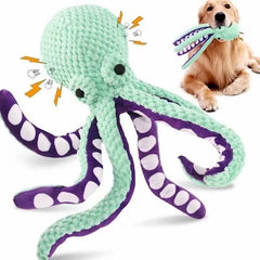 Octopus Squeaky Plush Toy