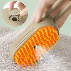 3-in-1 Steam Pet Brush for Dogs