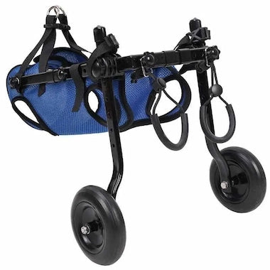 Loyal Stride Cart dog wheelchair lightweight aluminum frame with padded harness