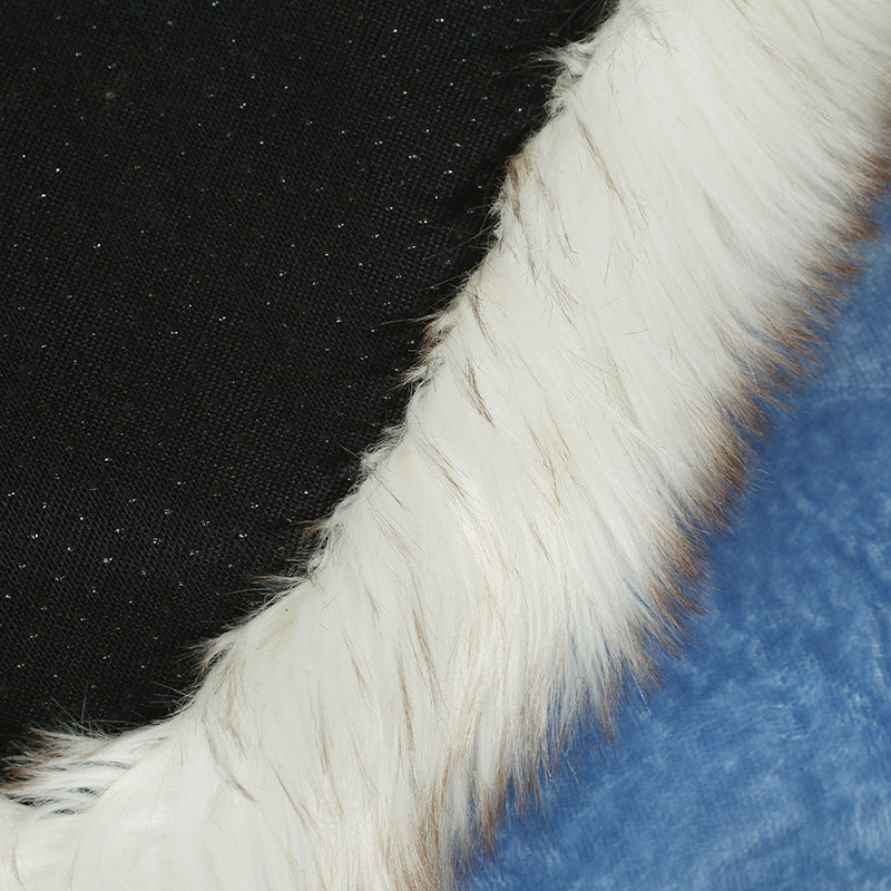 ZD# BEDDING - Pet Dog Supplies Faux Fur Thick Dog Mat for Large Dogs