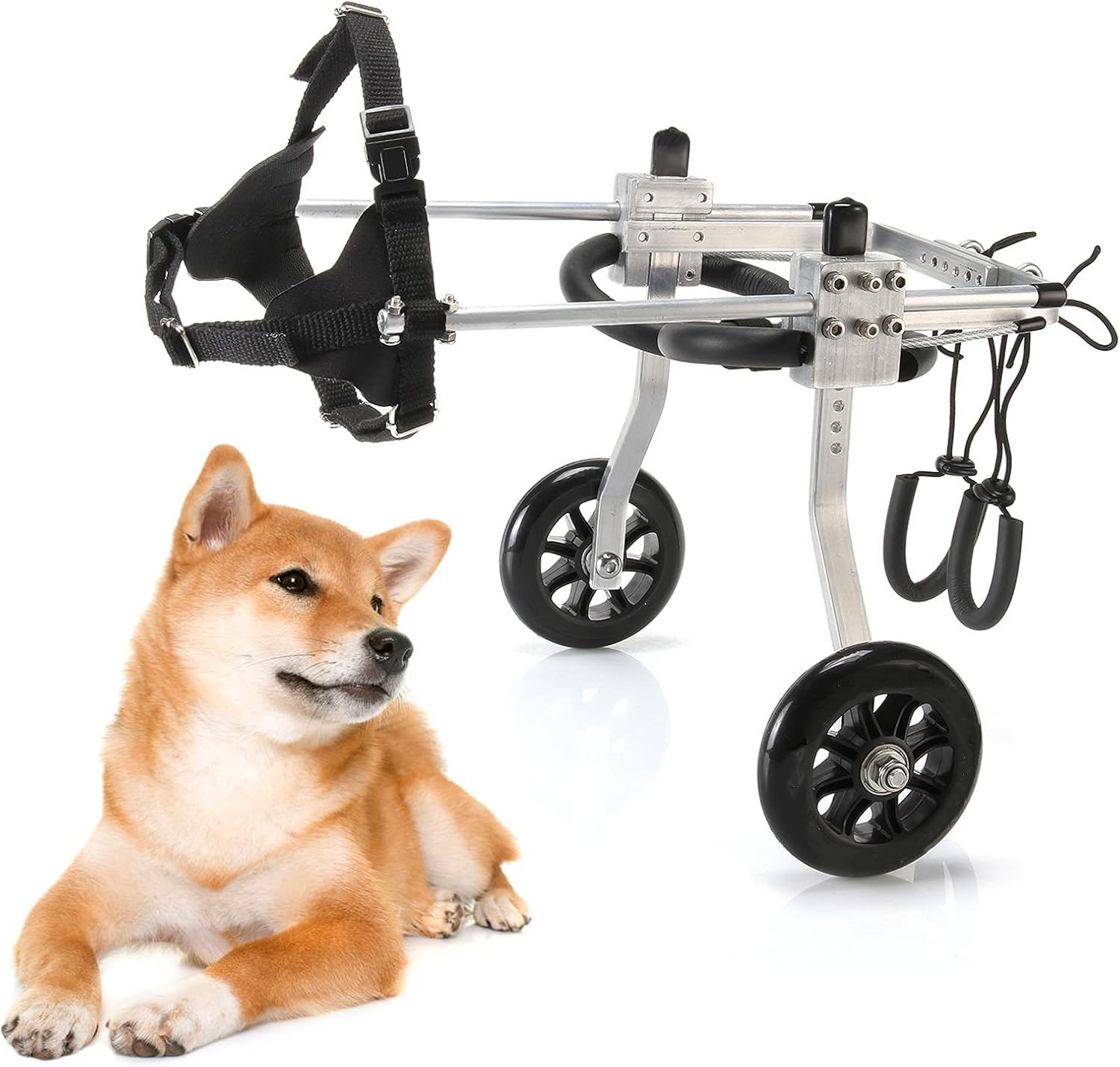 Canine Mobility Pro wheelchair adjustable frame for dogs with hind leg weakness