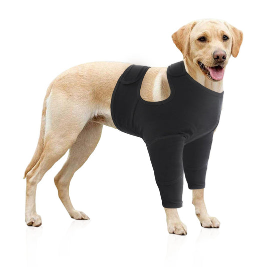 Pet Front Leg Sleeve Wrap Support Aids In Healing