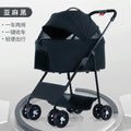 ZD# - Portable Collapsible Pet Stroller for Small Dogs and Cats