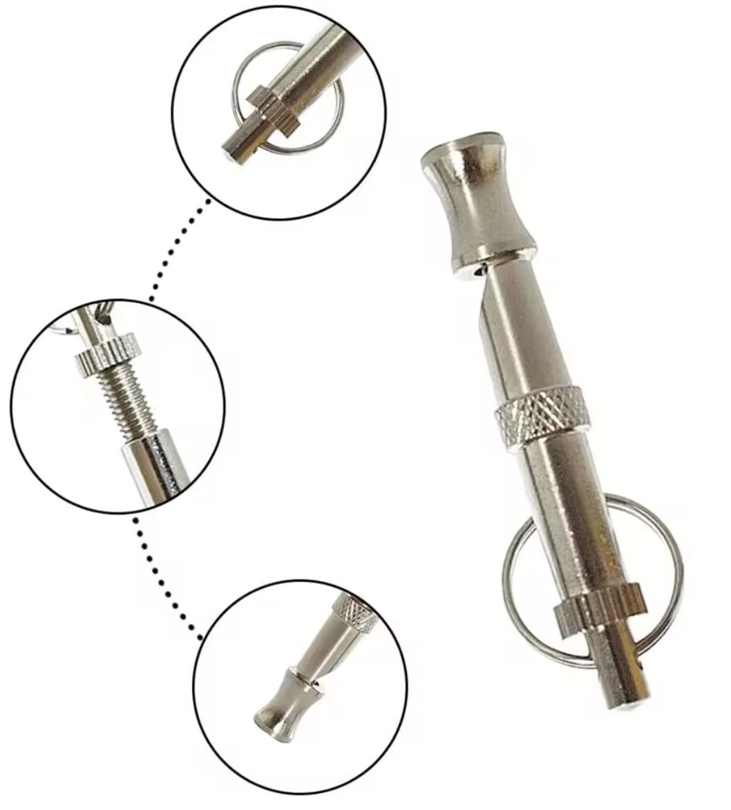 Ultrasonic Dog Training Whistle on a white background