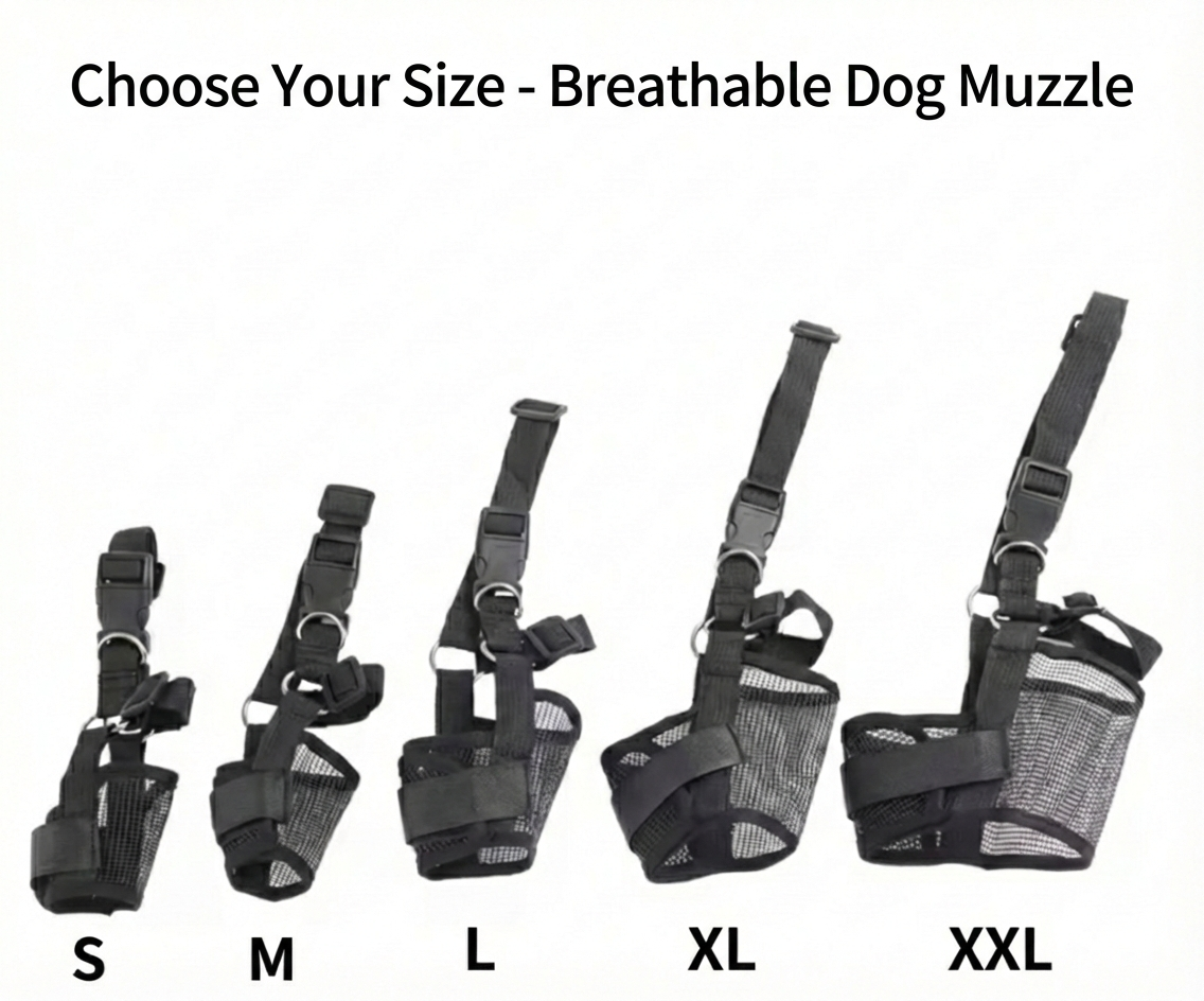 Breathable Dog Muzzle