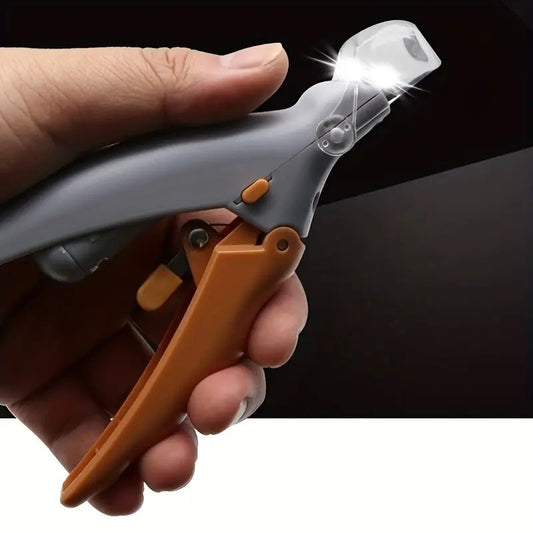 LED Pet Nail Clipper · 5X Magnification & LED Light for Safe Trimming