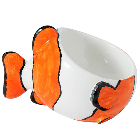 ZD # ? - Cervical Spine Protecting Ceramic Cat Bowl