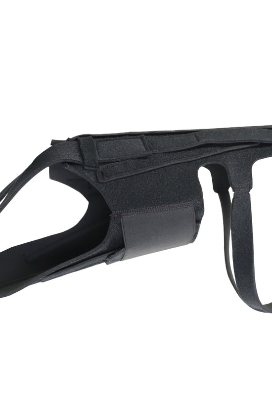 therapeutic back support harness for IVDD recovery on a white background