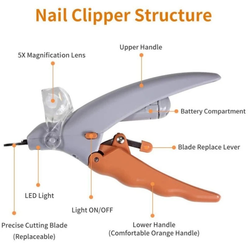 LED Pet Nail Clipper