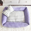 ZD# - Washable Velvet Pet Nest with Removable Cover
