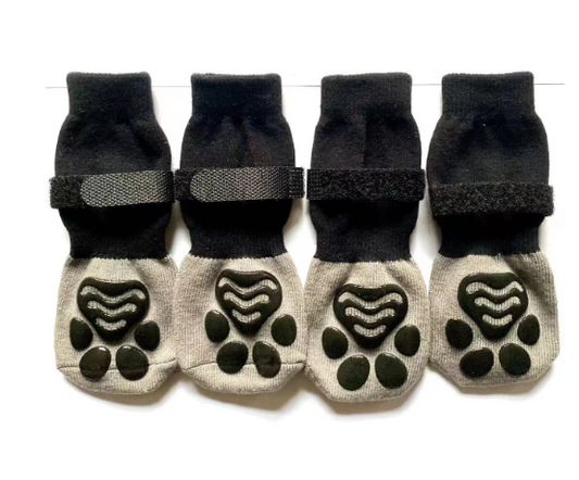 ZD # - Tody Non-Slip Socks for Dogs (Winter, 4-Pack)