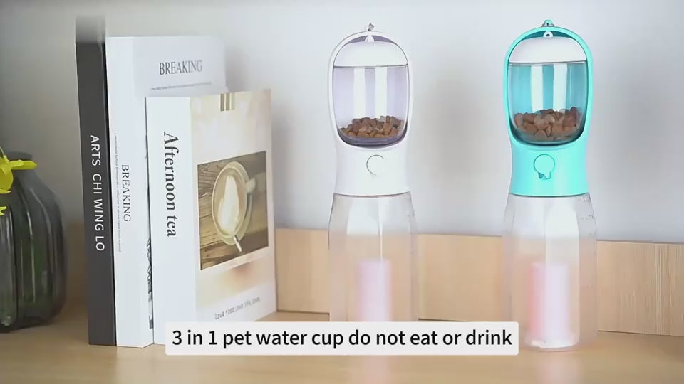 3-in-1 dog water cup video